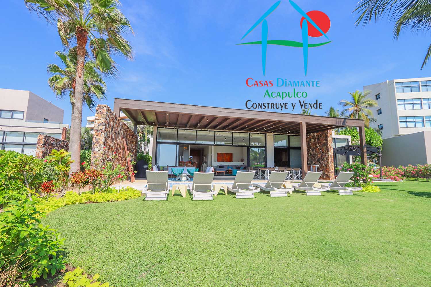 Delta 6 - Terraza, jardín y alberca 1